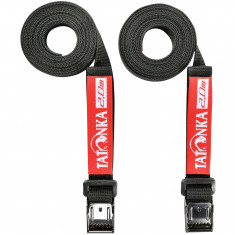 Tatonka Easy Strap 18mm/2,0m, spanbanden, zwart, 1 paar
