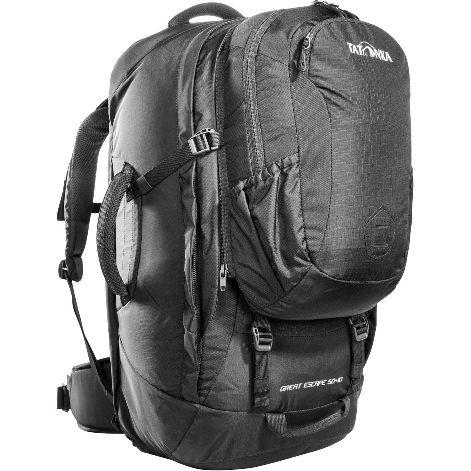 Tatonka Great Escape 50+10, Rucksack, schwarz