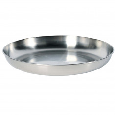 Tatonka Large Plate, plate, silver