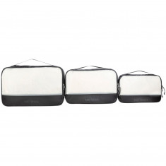 Tatonka Mesh Bag Set III, pakkepose, sort, 3 stk.