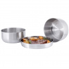Tatonka Multi Pot Set, cooking set, silver