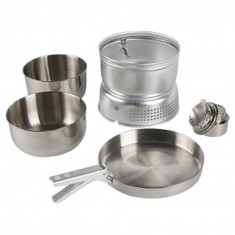 Tatonka Multi Set + A. Burner, keittoastia, hopea