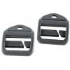 Tatonka Open Ladderlock 25mm QA, buckle, black, 1 pair