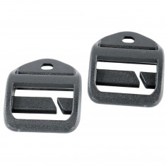 Tatonka Open Ladderlock 25mm QA, buckle, black, 1 pair