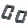 Tatonka Open Loop 20mm QA, buckle, black, 1 pair