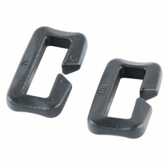 Tatonka Open Loop 20mm QA, buckle, black, 1 pair