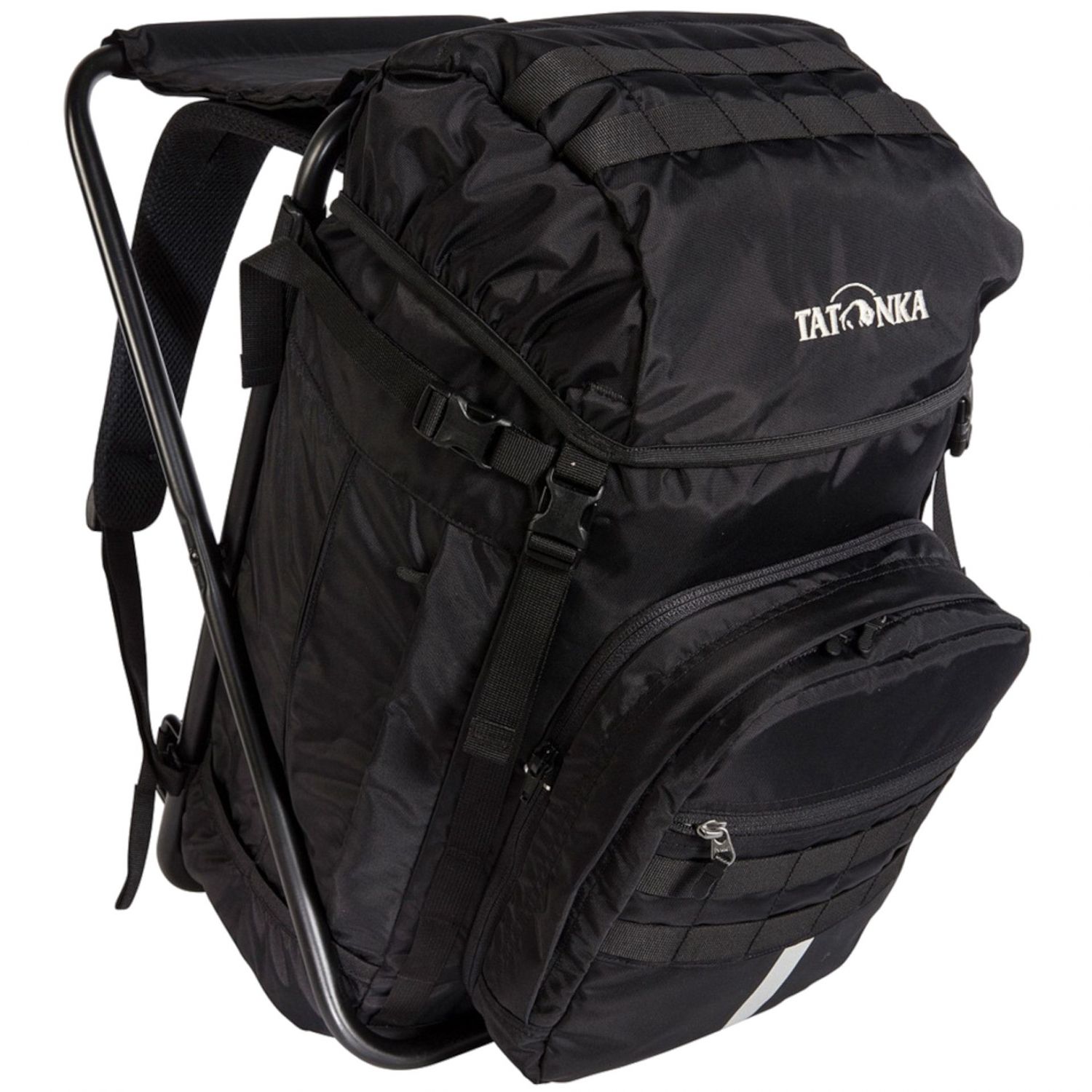 Tatonka Petri Chair, Rucksack mit Stuhl, schwarz