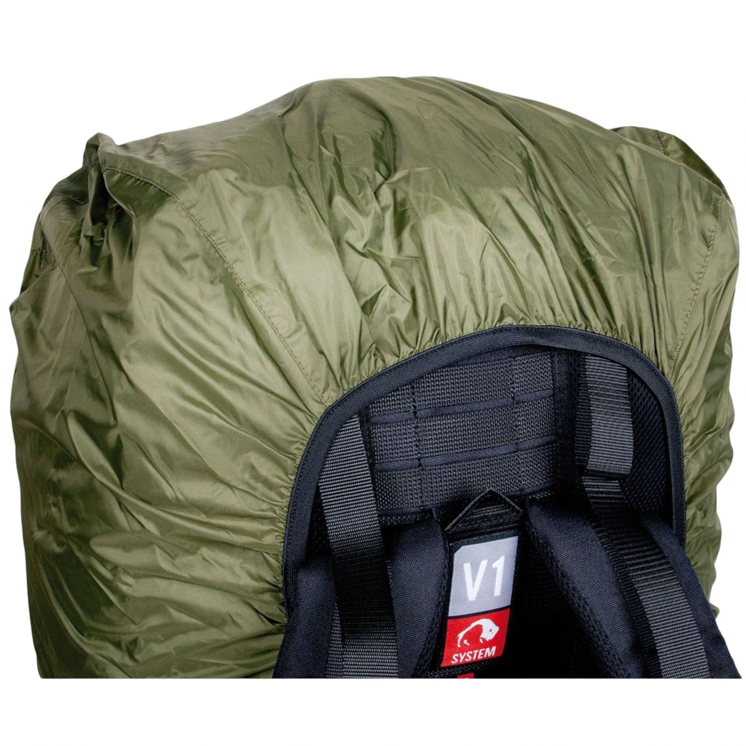 Tatonka Rain Flap M, rain cover for backpack, green