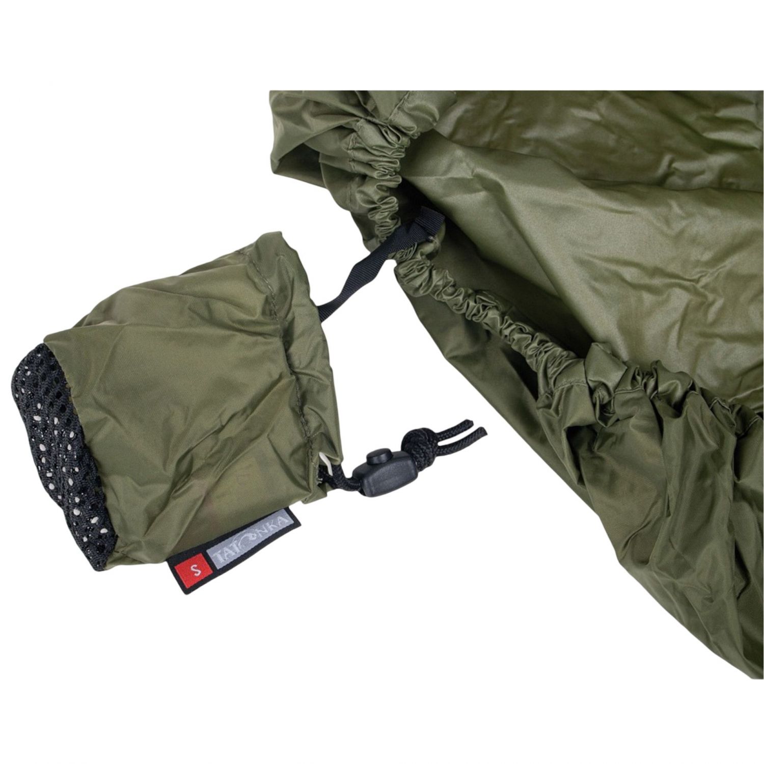 Tatonka Rain Flap S, capa de chuva para mochila, verde