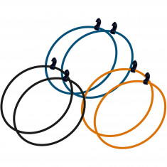 Tatonka Silicone Strap Round, anneaux d'emballage, multi, 6 pcs.