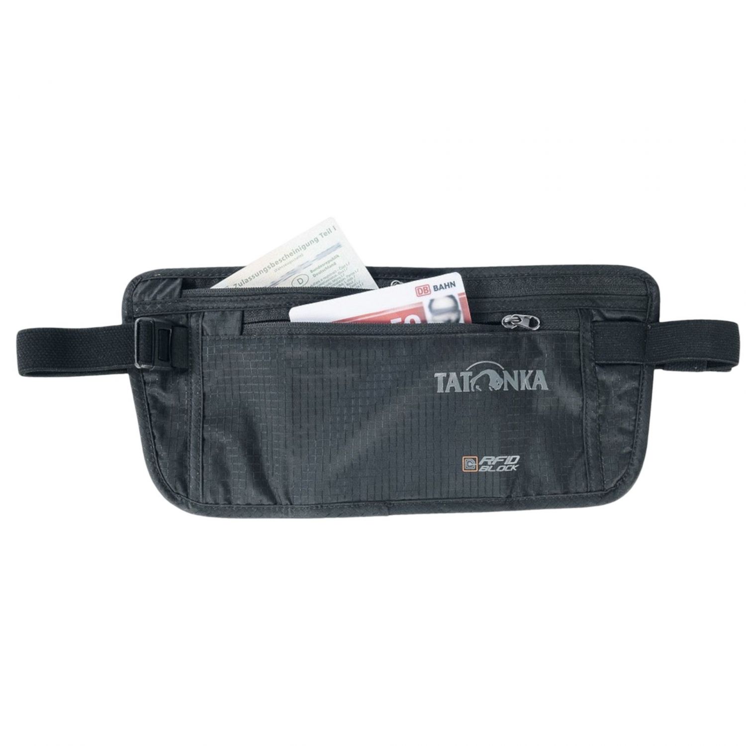 Tatonka Skin Moneybelt Int. RFID B, cinto porta-dinheiro, preto