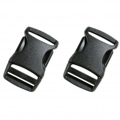 Tatonka SR-Buckle 20mm, fivela, preto, 1 par