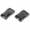 Tatonka SR-Buckle 20mm QA, buckle, black, 1 pair