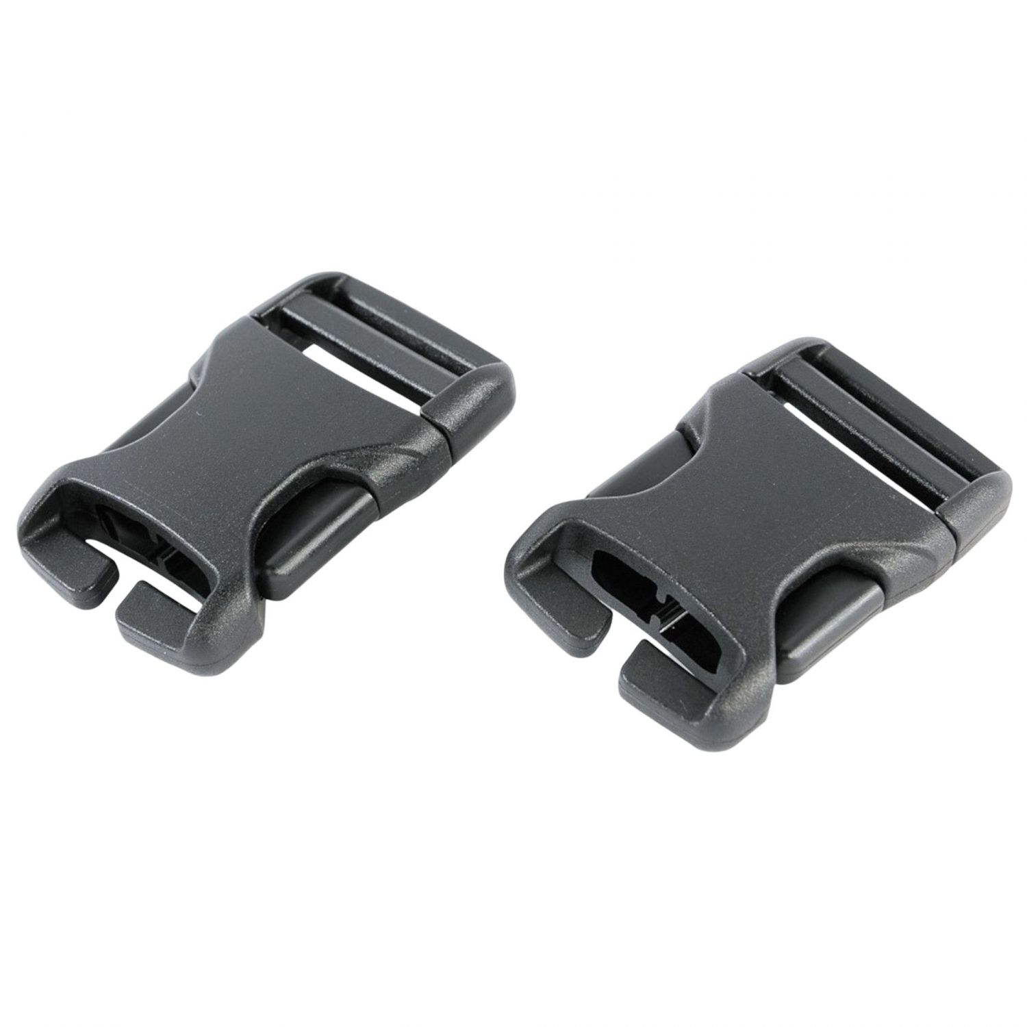 Tatonka SR-Buckle 20mm QA, buckle, black, 1 pair