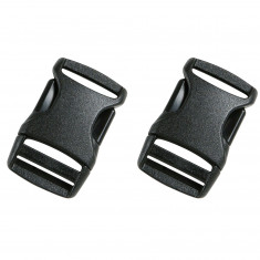 Tatonka SR-Buckle 25mm, buckle, black, 1 pair