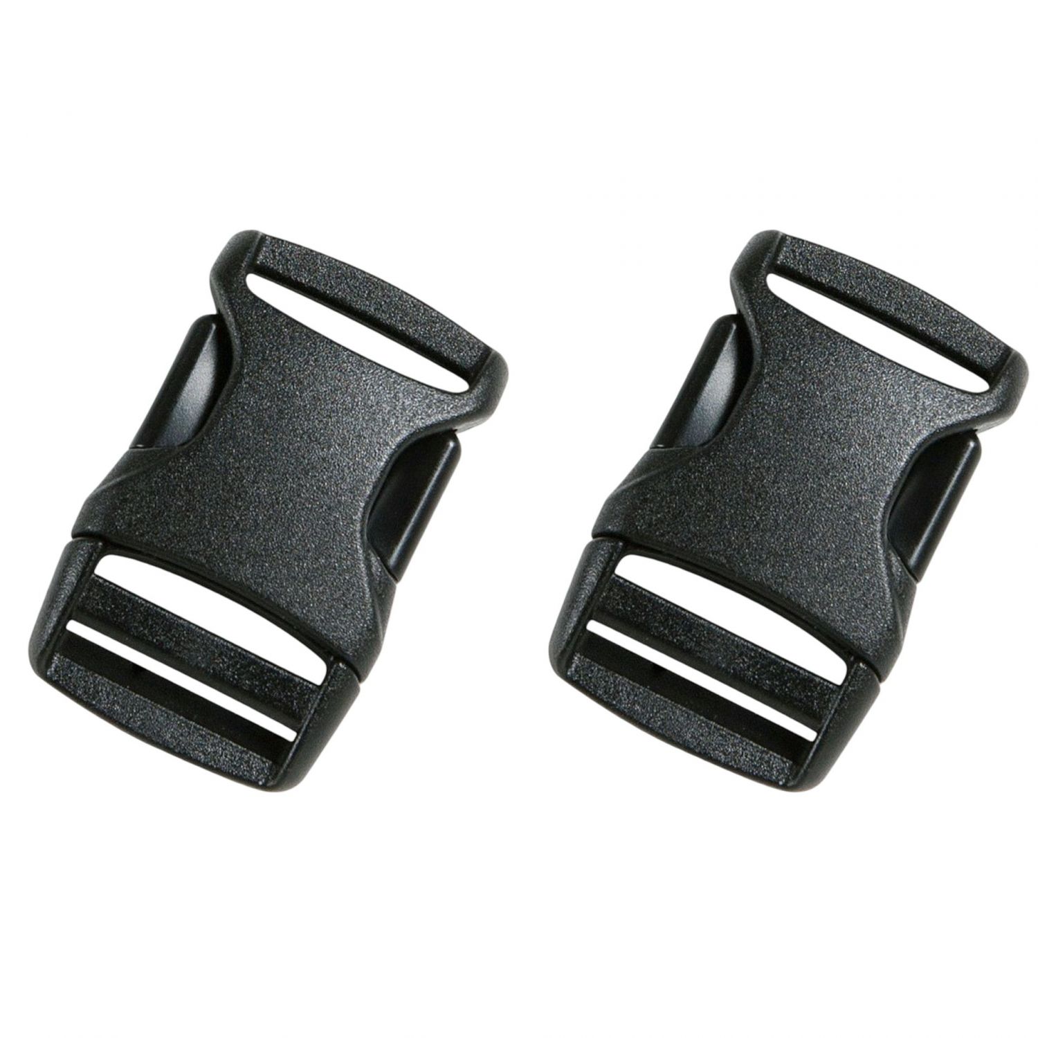 Tatonka SR-Buckle 25mm, fivela, preto, 1 par