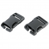 Tatonka SR-Buckle 25mm QA, buckle, black, 1 pair