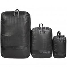 Tatonka Stuff Sack Zip Set III, sac de ambalare, negru, 3 buc.