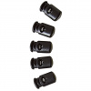 Tatonka Tanka, cord stopper, black, 5 pcs.