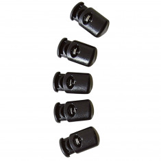 Tatonka Tanka, cord stopper, black, 5 pcs.