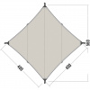 Tatonka Tarp 3 TC, bézs