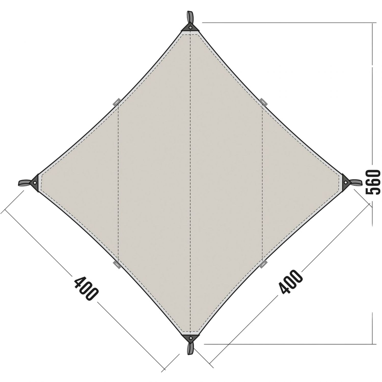 Tatonka Tarp 3 TC, bézs