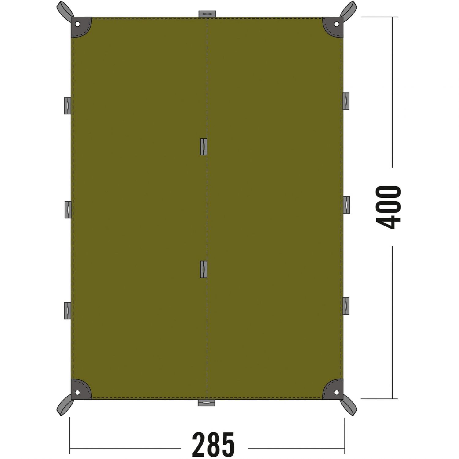 Tatonka Tarp 4, green