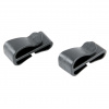 Tatonka Webbing Keeper 20 mm, fivela, preto, 1 par