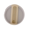 Taza termo Accezzi, 1,18 L, crema