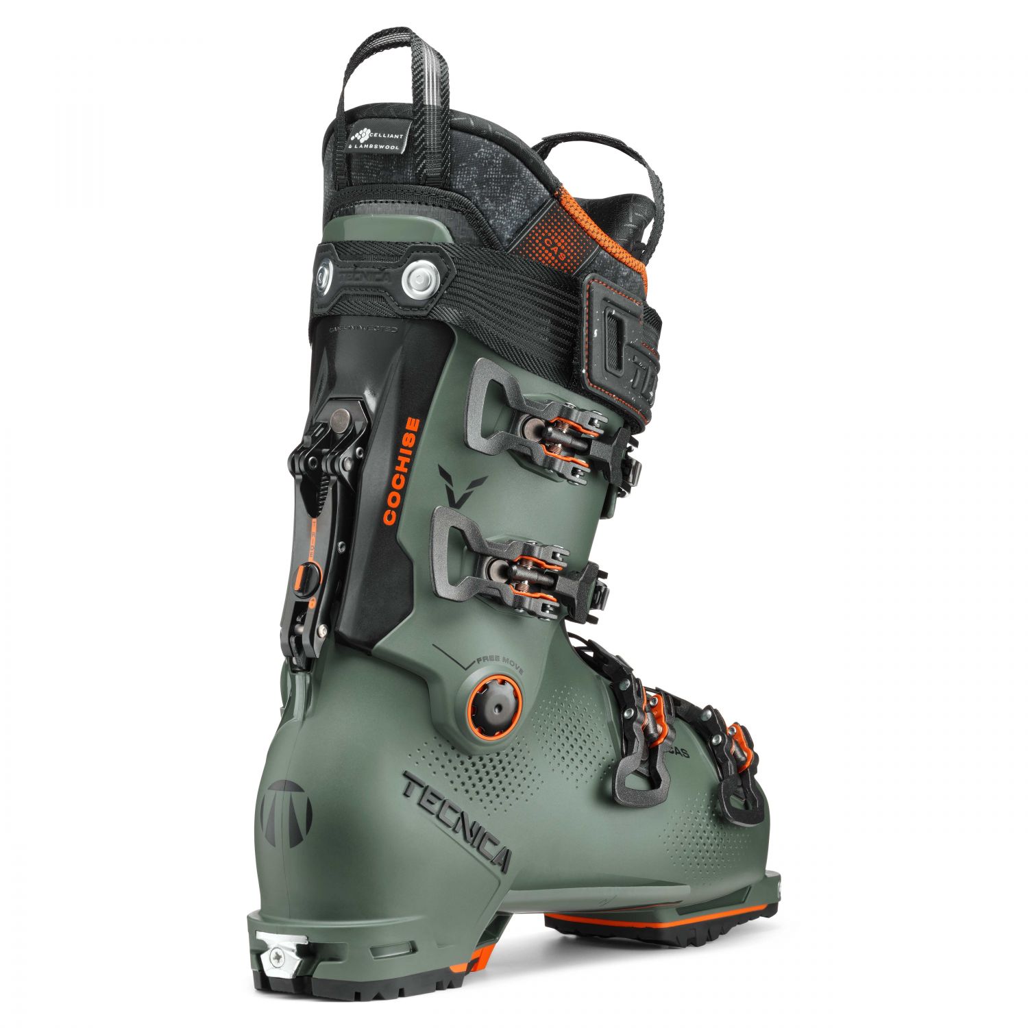 Tecnica Cochise 120 DYN GW, skischoenen, heren, groen