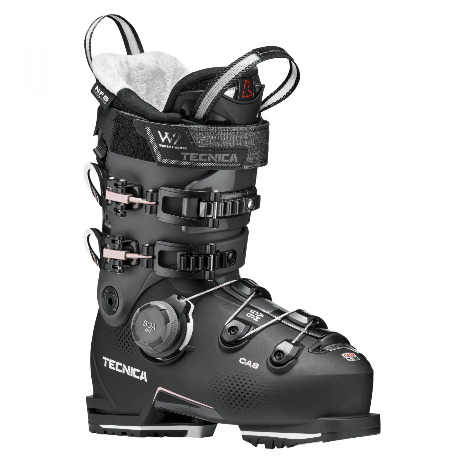 Tecnica Mach BOA HV 95 W GW, botas de esqui, femininas, preto
