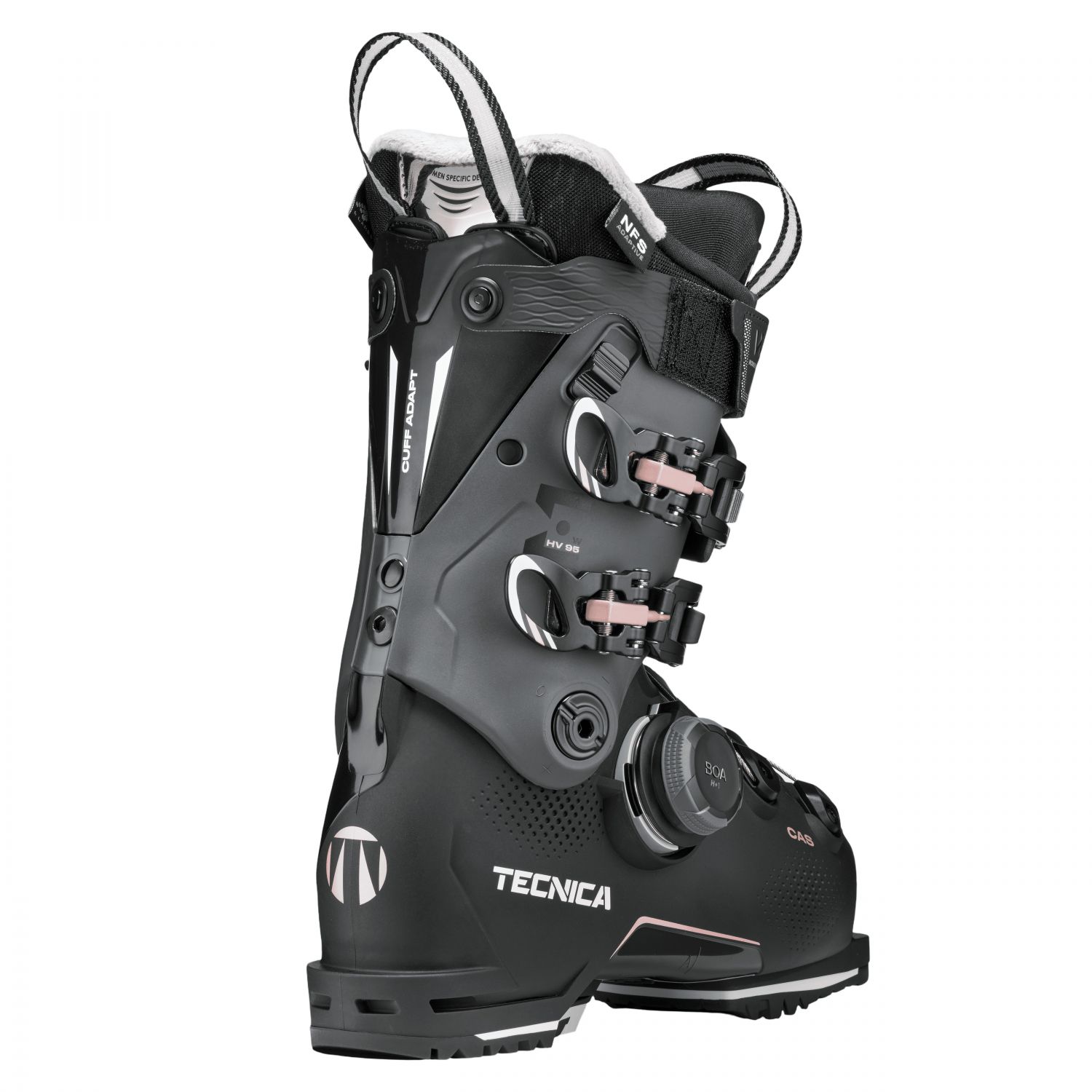 Tecnica Mach BOA HV 95 W GW, botas de esqui, femininas, preto