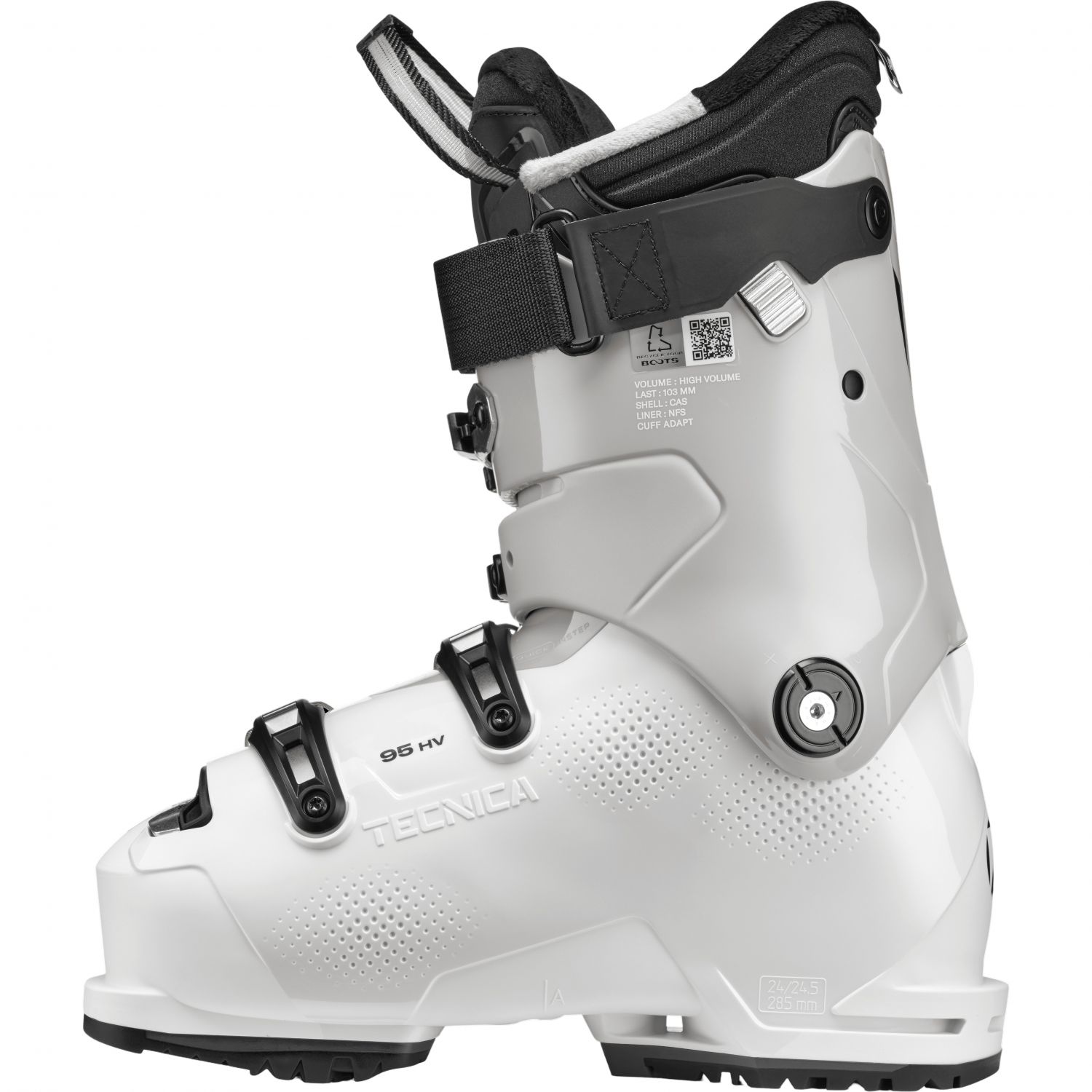 Tecnica Mach BOA HV 95 W GW, buty narciarskie, damskie, bia?e