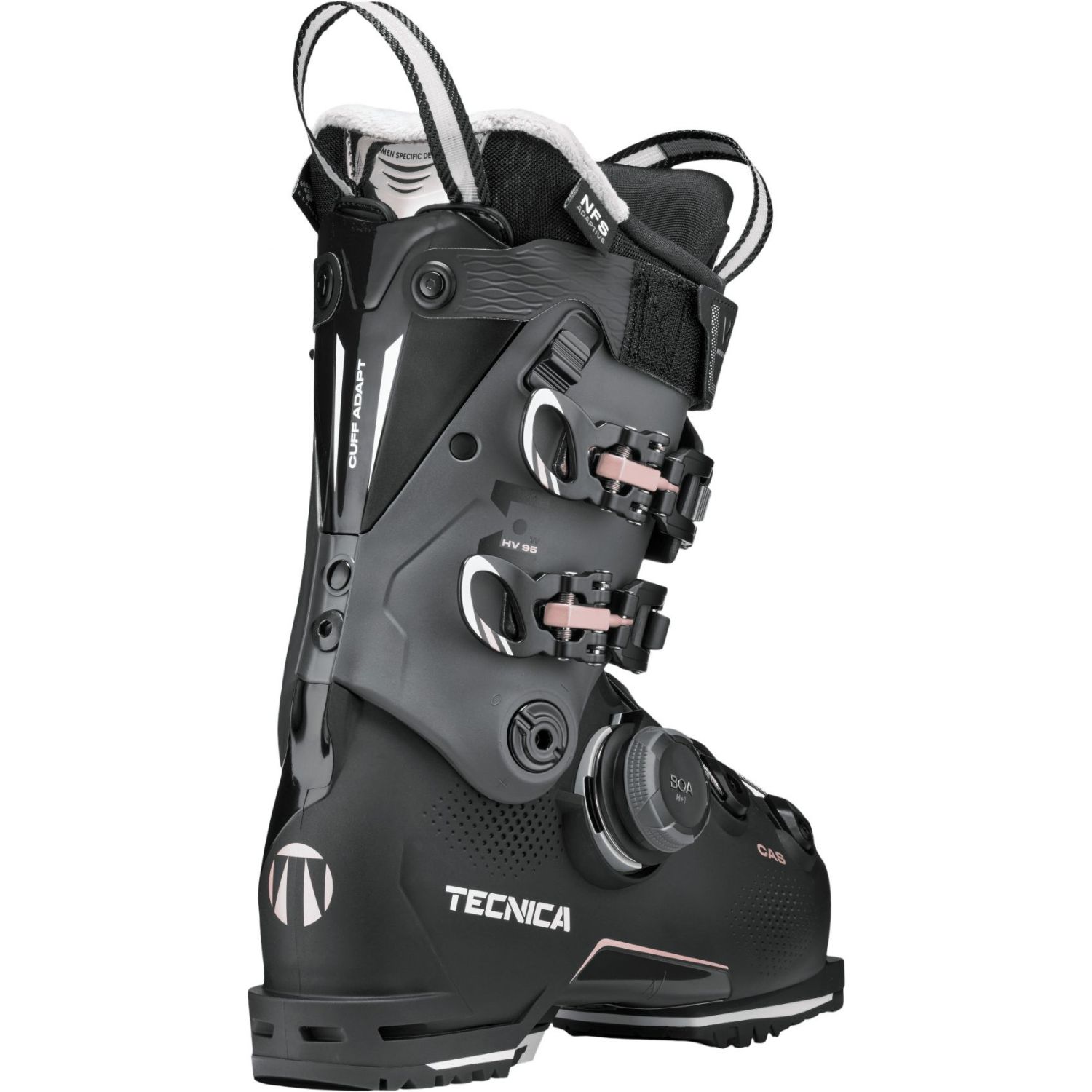 Tecnica Mach BOA HV 95 W GW, Skistøvler, Dame, Black