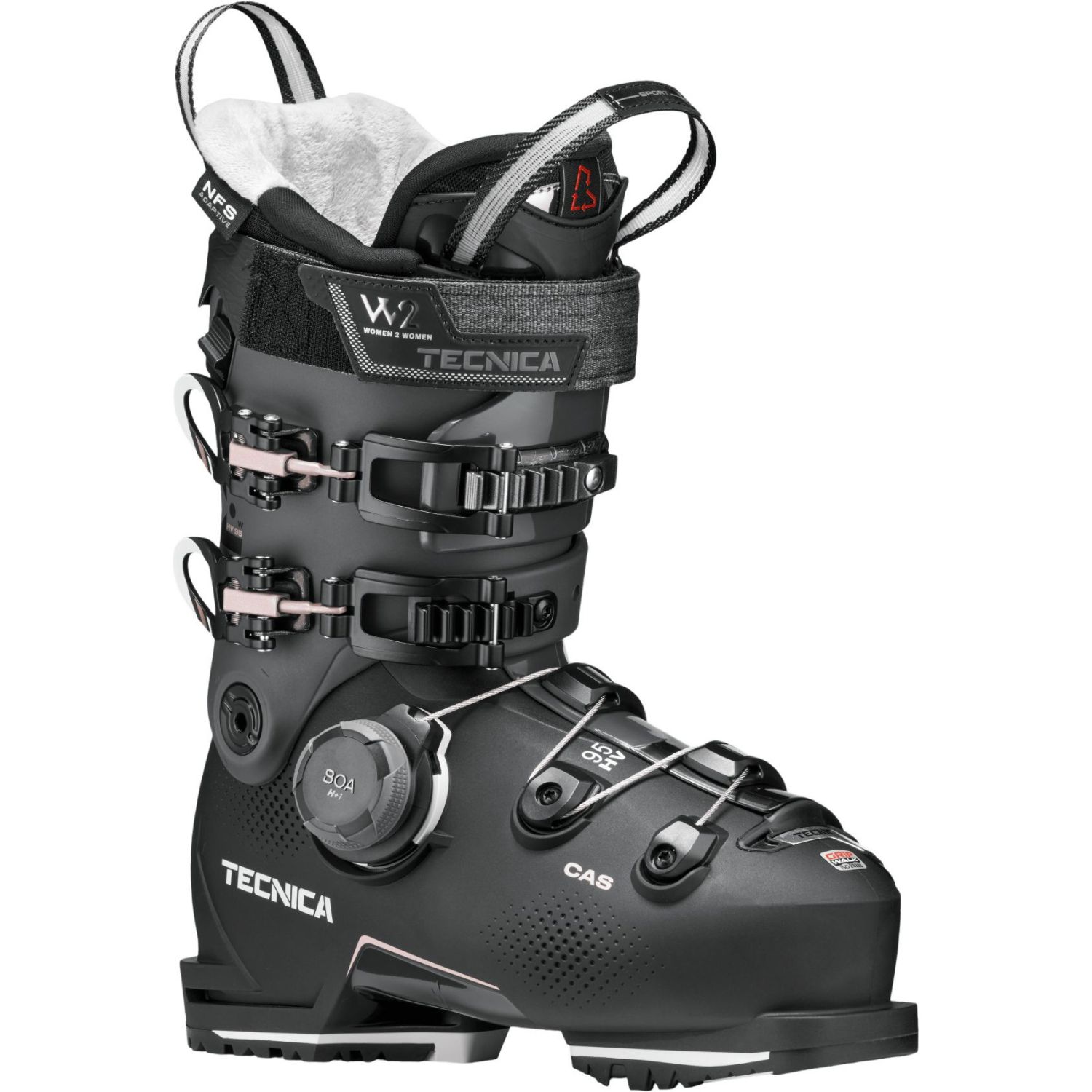 Tecnica Mach BOA HV 95 W GW, Skistøvler, Dame, Black