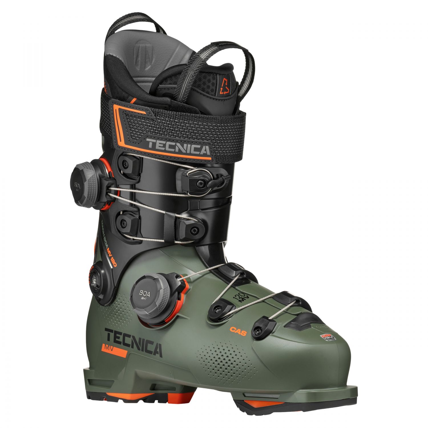Tecnica Mach BOA MV 120 Dual, botas de esqui, masculino, verde