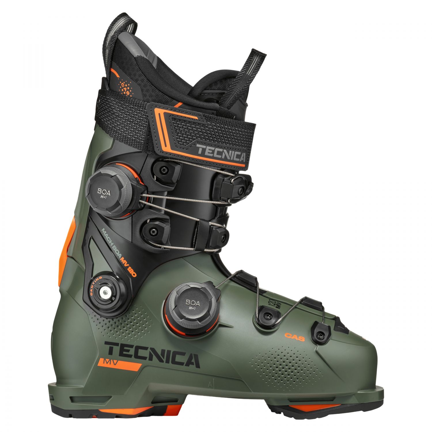 Tecnica Mach BOA MV 120 Dual, botas de esqui, masculino, verde