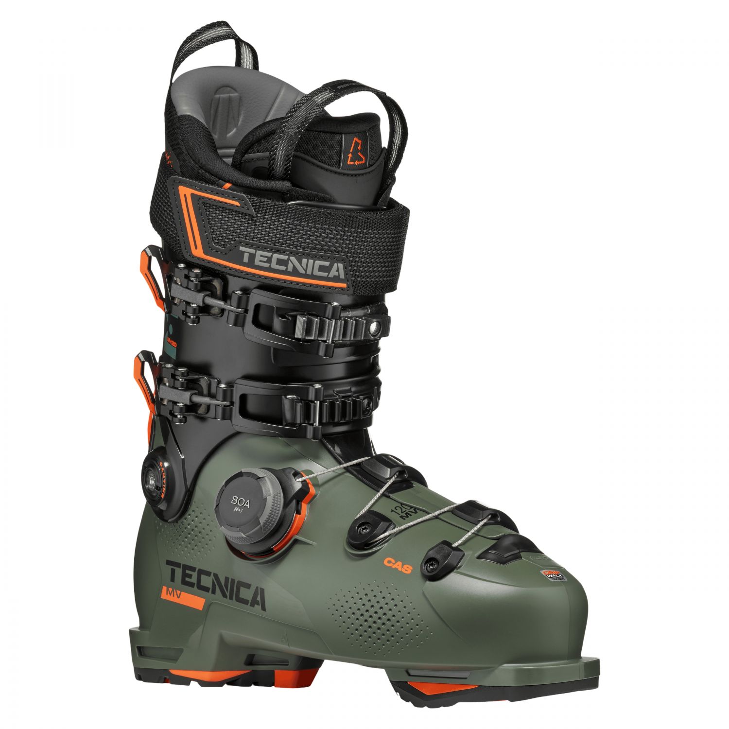 Tecnica Mach BOA MV 120 GW, botas de esqui, masculino, verde
