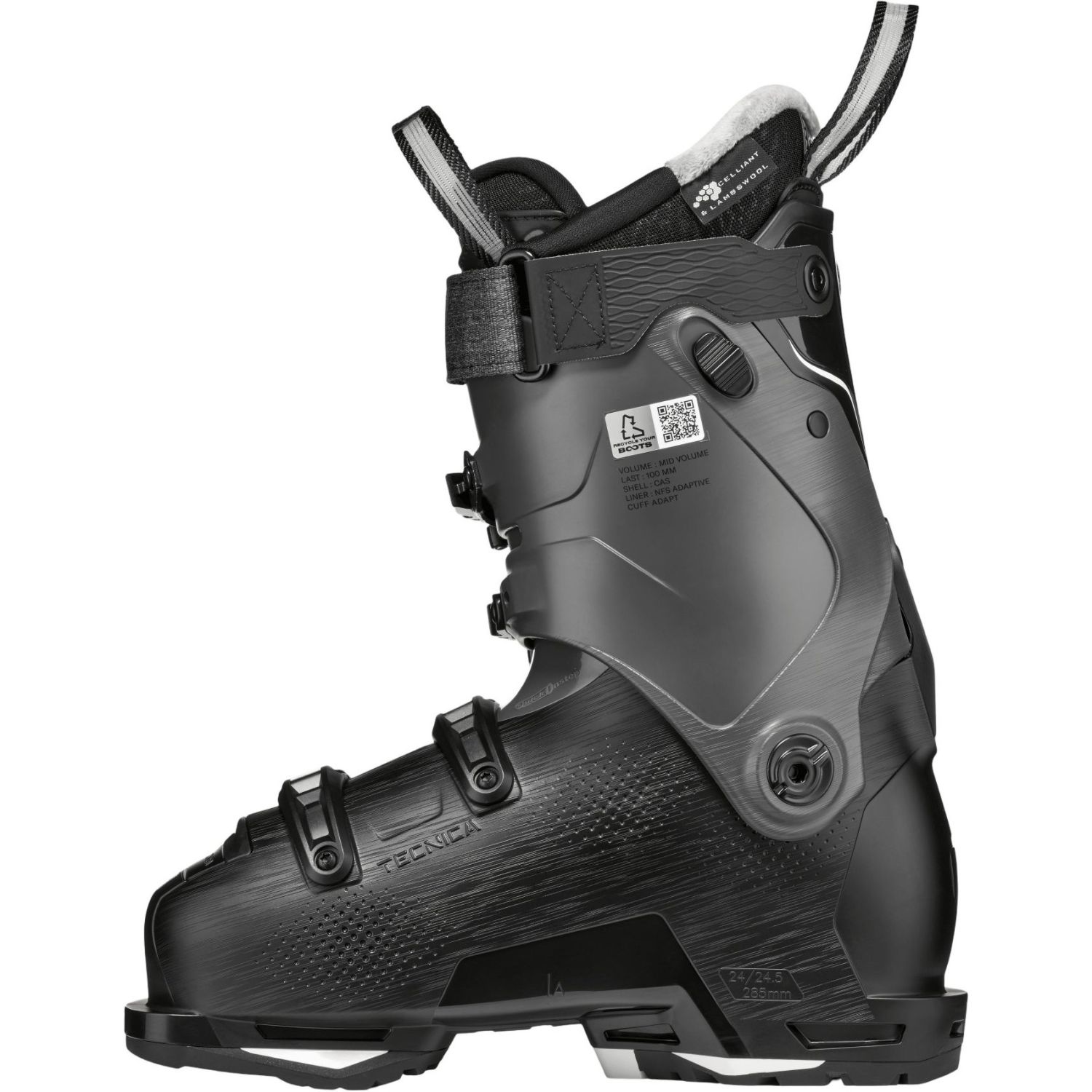 Tecnica Mach BOA MV 95 W, Pjäxor, Dam, Svart