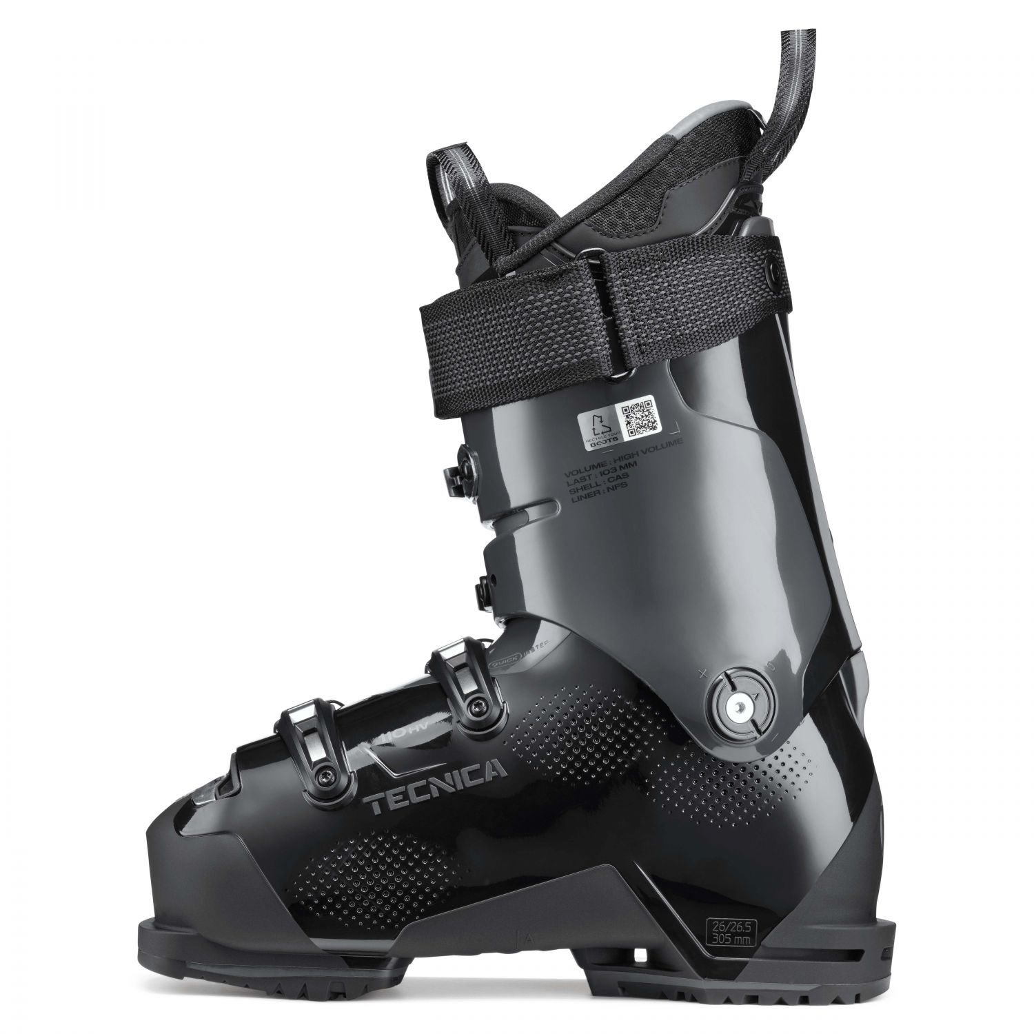 Tecnina Mach BOA HV 110 GW, Skischuhe, Herren, schwarz