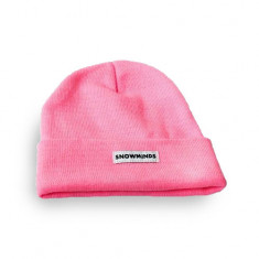 The Classic Beanie - Snowminds, pink