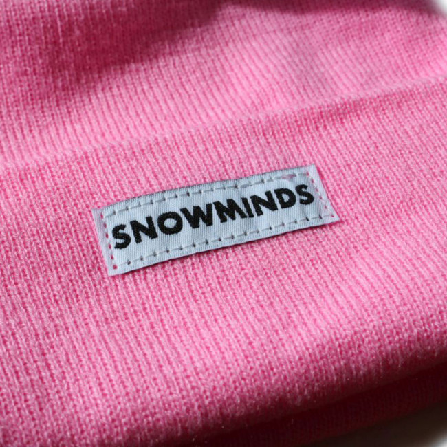 The Classic Beanie - Snowminds, pink