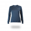 The Marvellous Merino Wool Long Sleeve, Snowminds, dame, blue bell weather