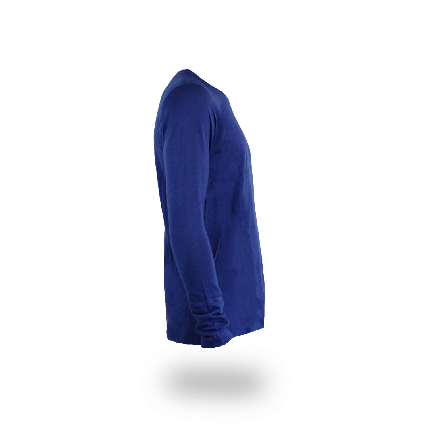 The Marvellous Merino Wool Long Sleeve, Snowminds, Men, Blue Bell Weather