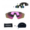 The Snowminds White Out Sports Glasses + 3 Lenses + Case