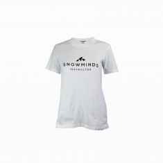 The Snowminds Instructor Tee, dame, hvid