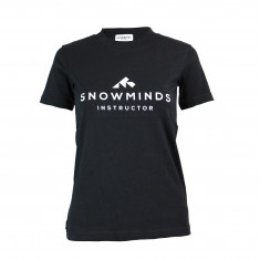 The Snowminds Instructor Tee, dame, sort