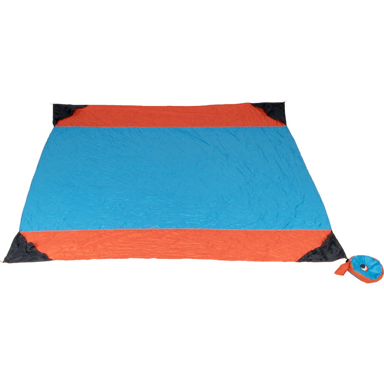 Ticket to the Moon Beach Blanket, Tæppe, Blå/Orange