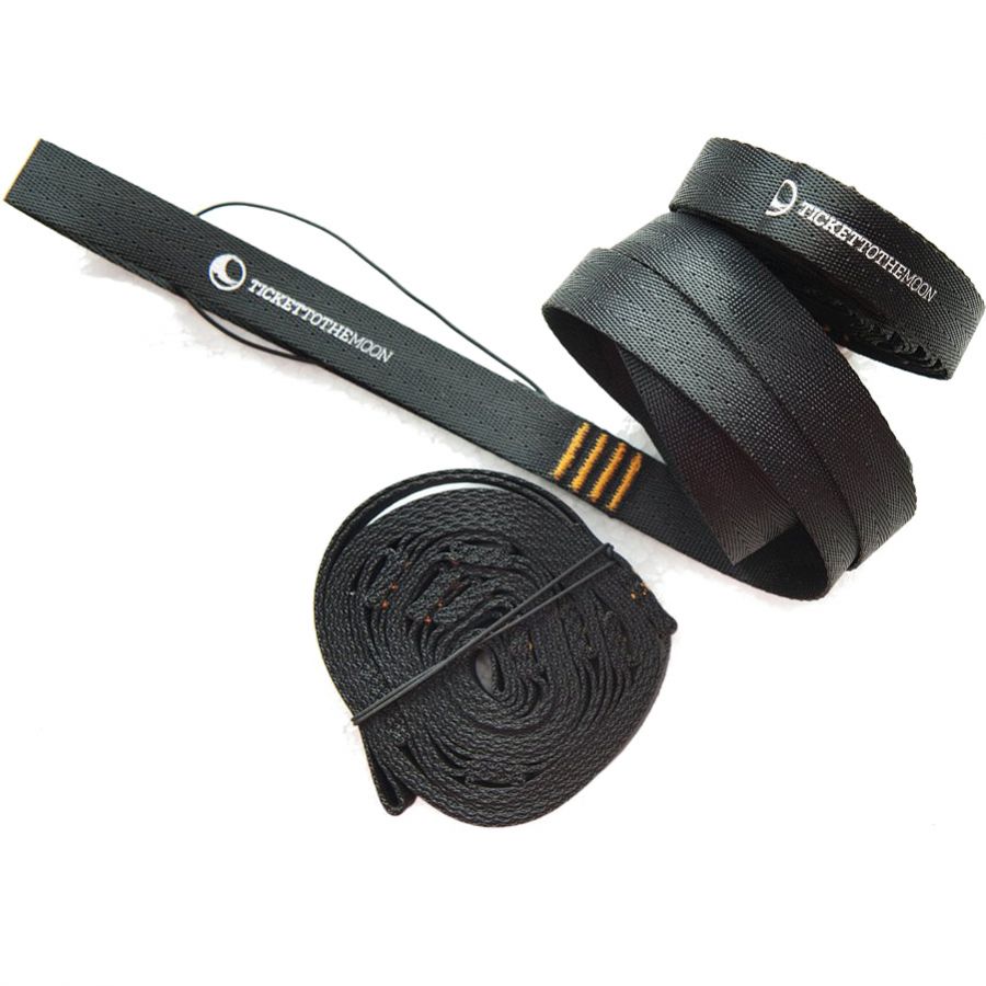 Ticket to the Moon Moon Straps, popruhy, čierna
