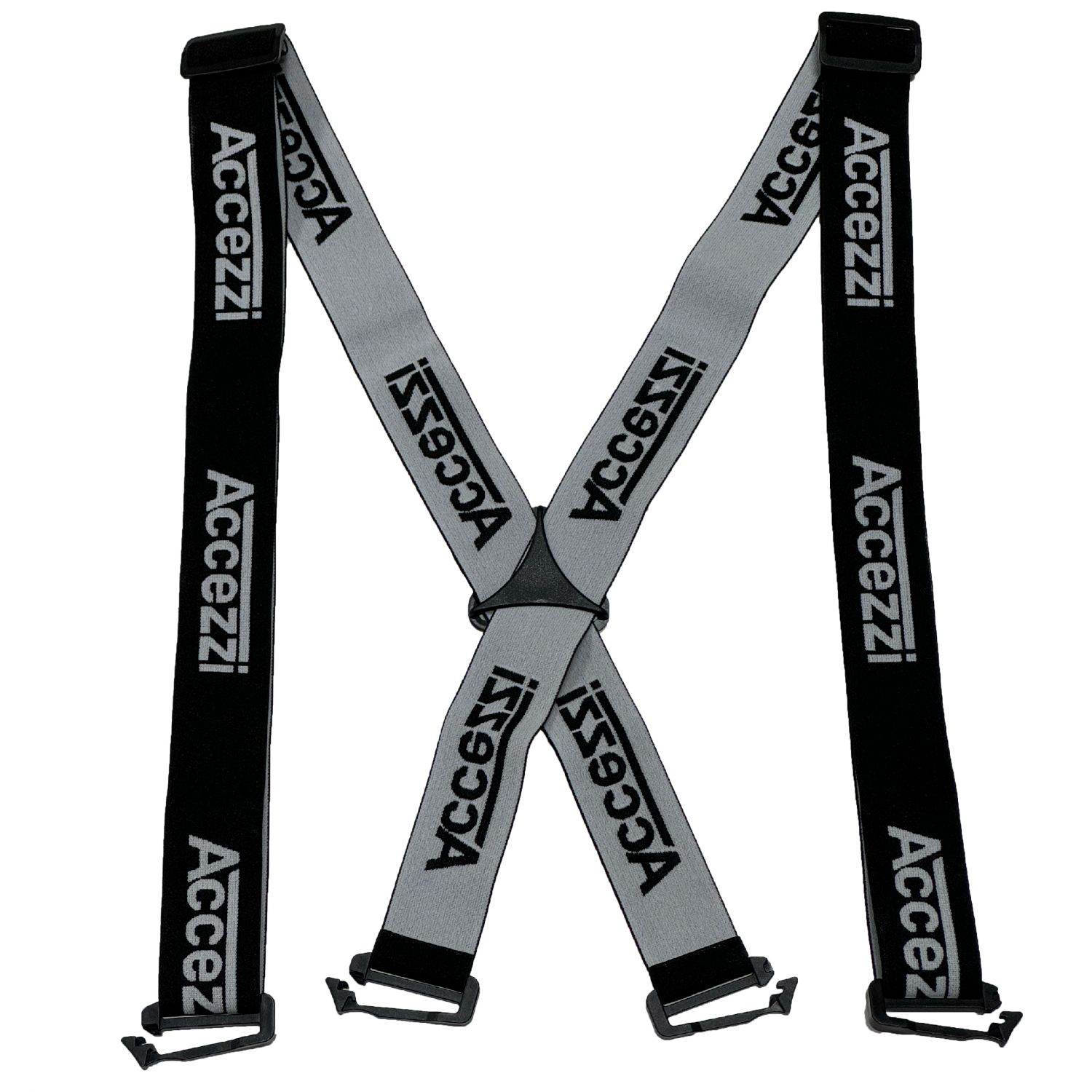Tirantes Accezzi para pantalones de esquí, negro